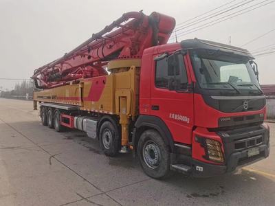 2021 Sany 68 with Volvo truck