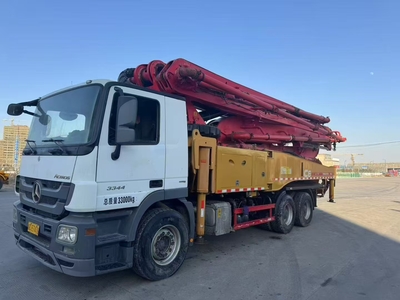 Sany 47m with Benz truck