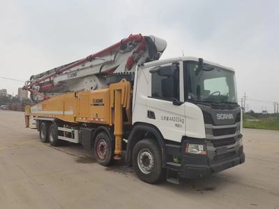 XCMG 62m with Scania truck