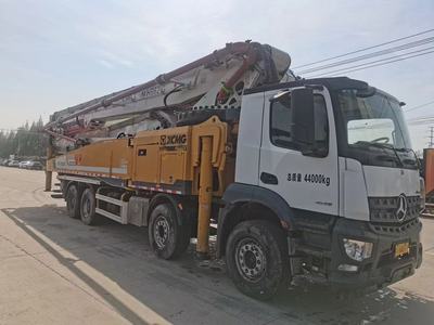 XCMG 62m with Benz truck